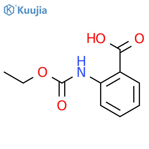 Benzoic acid,2-[(ethoxycarbonyl)amino]- structure