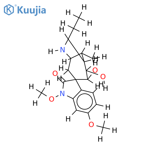 (14Xi)-14-hydroxy-11-methoxy-gelsedine structure