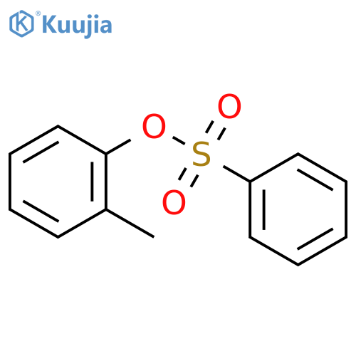 (2-methylphenyl) Benzenesulfonate structure