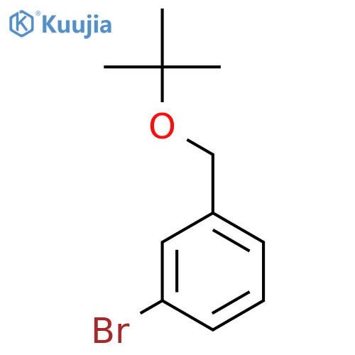 BENZENE, 1-BROMO-3-[(1,1-DIMETHYLETHOXY)METHYL]- structure