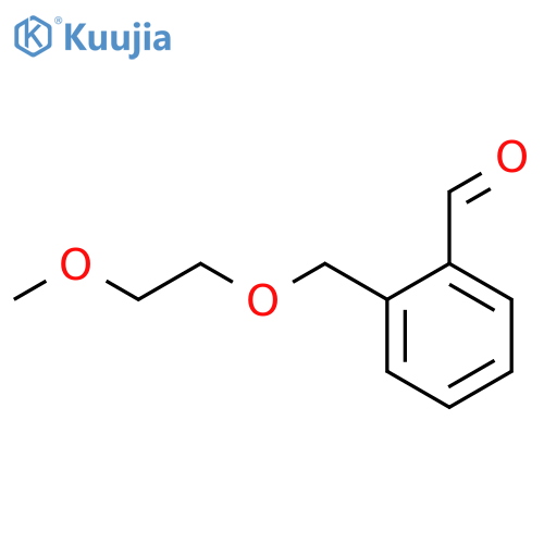 BENZALDEHYDE, 2-[(2-METHOXYETHOXY)METHYL]- structure