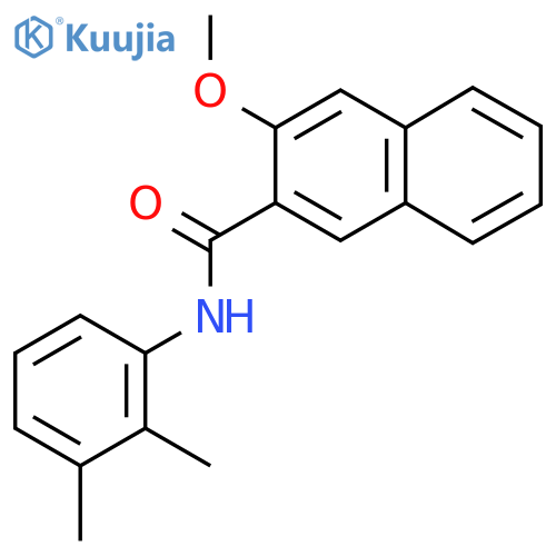 N-(2,3-dimethylphenyl)-3-methoxynaphthalene-2-carboxamide structure