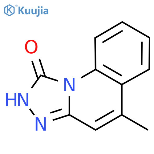 5-methyl-1H,2H-1,2,4triazolo4,3-aquinolin-1-one structure