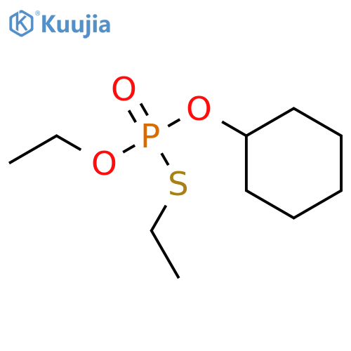 Phosphorothioic Acid O-Cyclohexyl O,S-Diethyl Ester structure