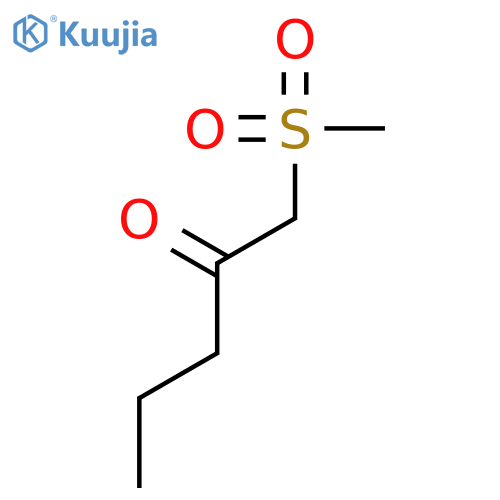 2-PENTANONE, 1-(METHYLSULFONYL)- structure