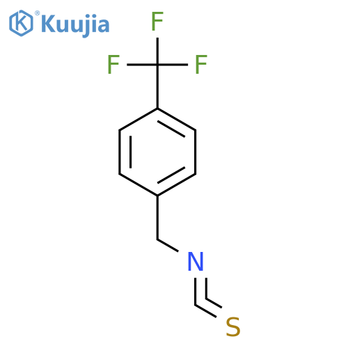1-(Isothiocyanatomethyl)-4-(trifluoromethyl)benzene structure