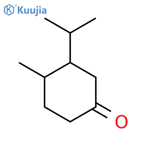 4-Methyl-3-(propan-2-yl)cyclohexan-1-one structure