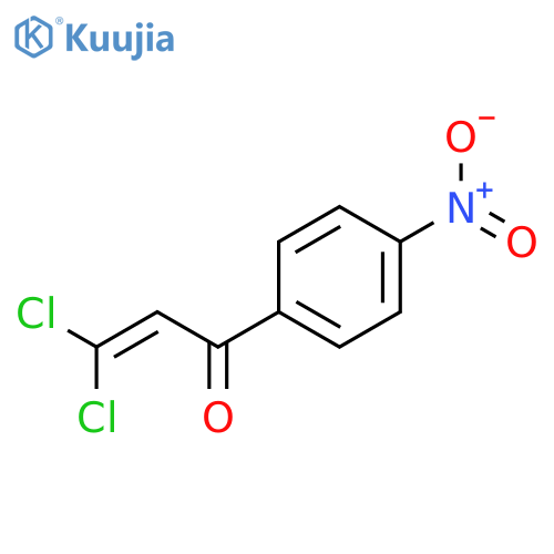 2-Propen-1-one, 3,3-dichloro-1-(4-nitrophenyl)- structure