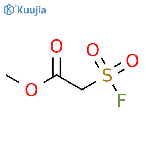 Acetic acid, (fluorosulfonyl)-, methyl ester structure