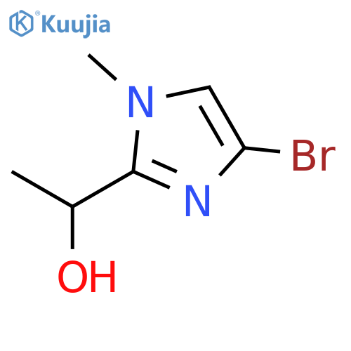 4-bromo-α,1-dimethyl-1H-Imidazole-2-methanol structure
