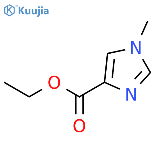 ethyl 1-methyl-1H-imidazole-4-carboxylate structure