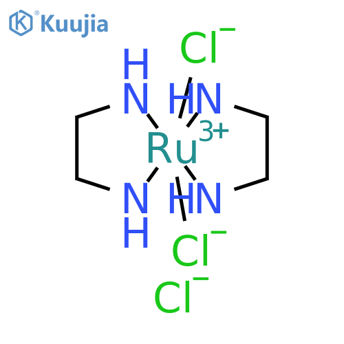 Ruthenium(1+), Dichlorobis(1,2-ethanediamine-n,n')-, Chloride structure