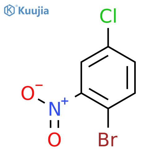 1-bromo-4-chloro-2-nitrobenzene structure