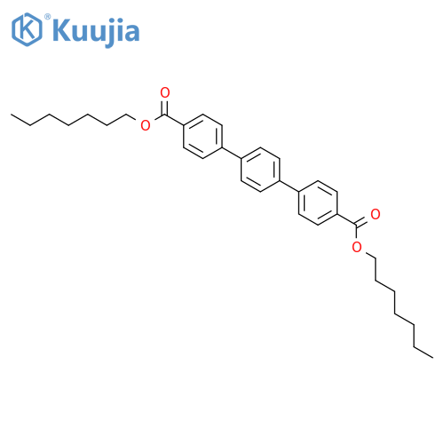 [1,1':4',1''-TERPHENYL]-4,4''-DICARBOXYLIC ACID, DIHEPTYL ESTER structure