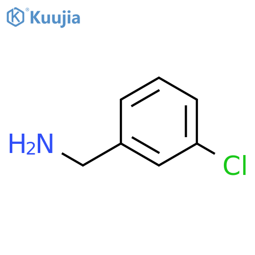 3-Chlorobenzylamine structure