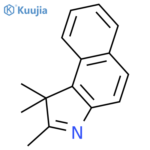 1,1,2-Trimethyl-1H-benz[e]indole structure