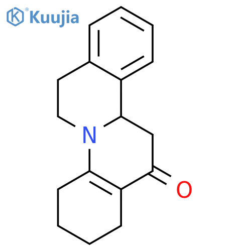 1,2,3,4,6,7,11b,12-octahydroisoquinolino[2,1-a]quinolin-13-one structure