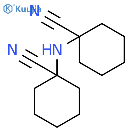 1,1'-Iminodicyclohexanecarbonitrile structure