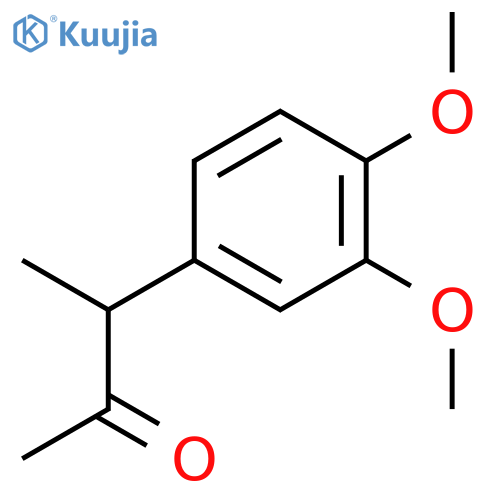 3-(3,4-Dimethoxyphenyl)butan-2-one structure