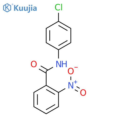 N-(4-Chlorophenyl)-2-nitrobenzamide structure