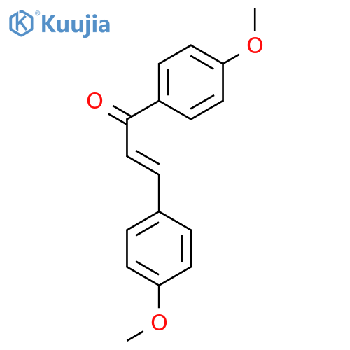 (E)-4,4'-Dimethoxychalcone structure