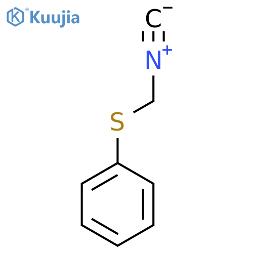 [(Isocyanomethyl)sulfanyl]benzene structure
