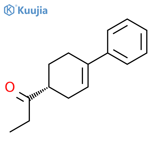 1-Propanone, 1-[(1R)-4-phenyl-3-cyclohexen-1-yl]- structure