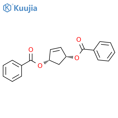4-Cyclopentene-1,3-diol, dibenzoate, cis- structure