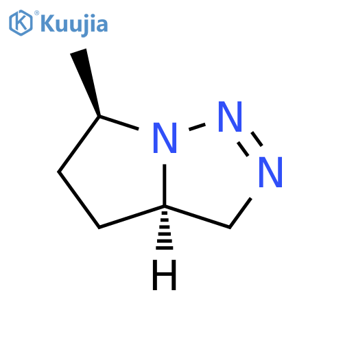 3H-Pyrrolo[1,2-c][1,2,3]triazole,3a,4,5,6-tetrahydro-6-methyl-, (3aR,6R)-rel- structure
