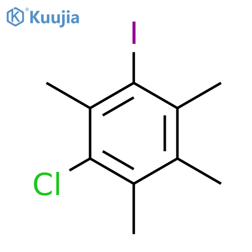 Benzene, 1-chloro-3-iodo-2,4,5,6-tetramethyl- structure