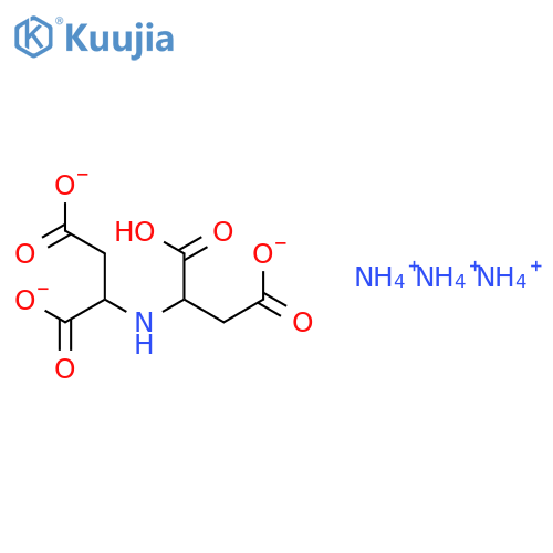 Aspartic acid,N-(1,2-dicarboxyethyl)-, ammonium salt (1:3) structure