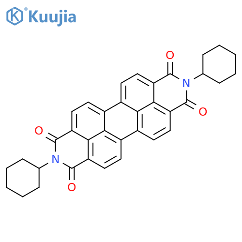 2,9-Di(cyclohexyl)-anthra2,1,9-def:6,5,10-d'e'f'diisoquinoline-1,3,8,10-tetrone structure