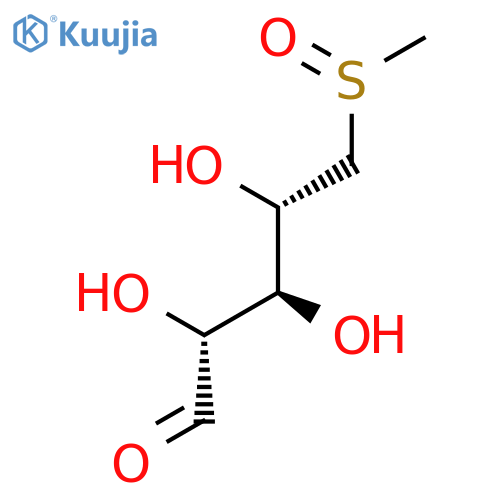 D-RIBOSE, 5-DEOXY-5-(METHYLSULFINYL)- structure