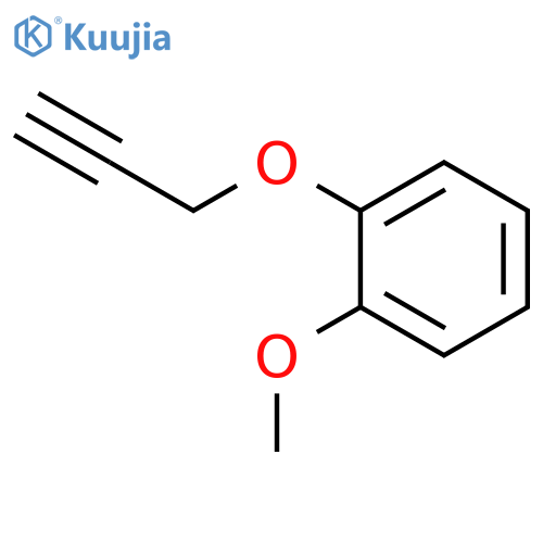 Benzene, 1-methoxy-2-(2-propynyloxy)- structure