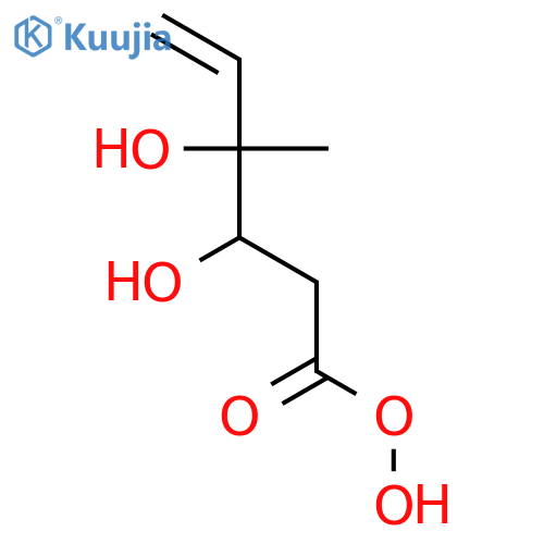 5-Hexenyldioxy, 3,4-dihydroxy-4-methyl-1-oxo- structure