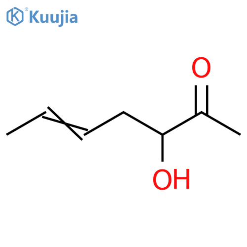 5-Hepten-2-one,3-hydroxy- structure
