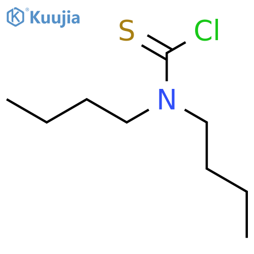 Carbamothioic chloride, dibutyl- structure