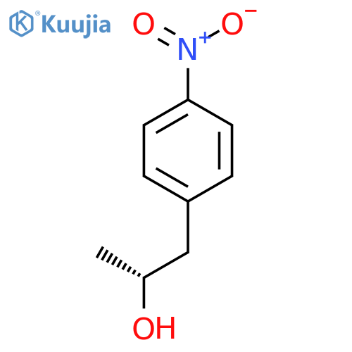 (2R)-1-(4-nitrophenyl)propan-2-ol structure