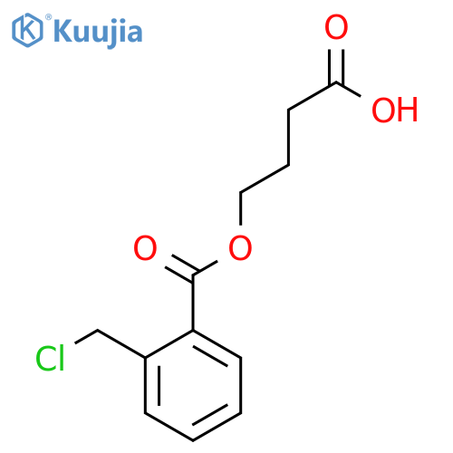 BENZOIC ACID, 2-(CHLOROMETHYL)-, 3-CARBOXYPROPYL ESTER structure