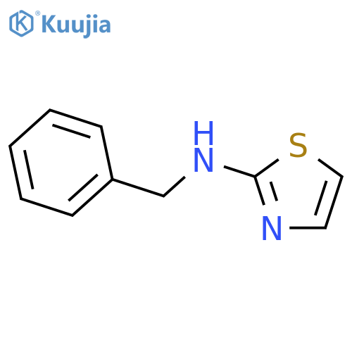N-benzyl-1,3-thiazol-2-amine structure