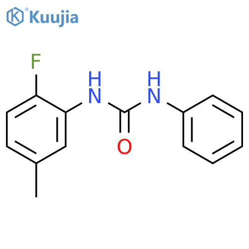 1-(2-Fluoro-5-methylphenyl)-3-phenylurea structure