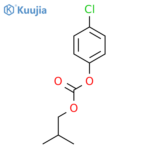 CARBONIC ACID, 4-CHLOROPHENYL 2-METHYLPROPYL ESTER structure