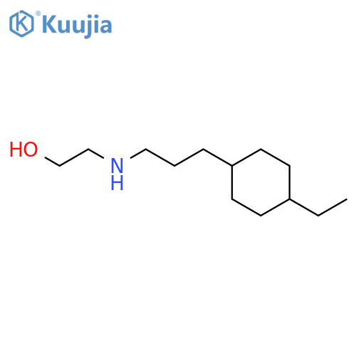 Ethanol, 2-[(4-ethylcyclohexyl)propylamino]-(9ci) structure