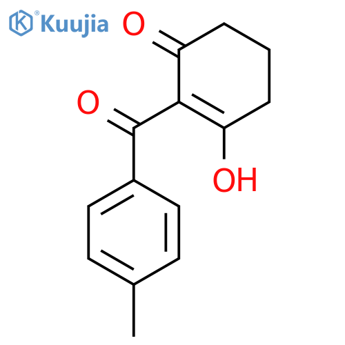 2-CYCLOHEXEN-1-ONE, 3-HYDROXY-2-(4-METHYLBENZOYL)- structure