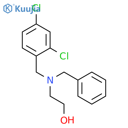 ETHANOL, 2-[[(2,4-DICHLOROPHENYL)METHYL](PHENYLMETHYL)AMINO]- structure