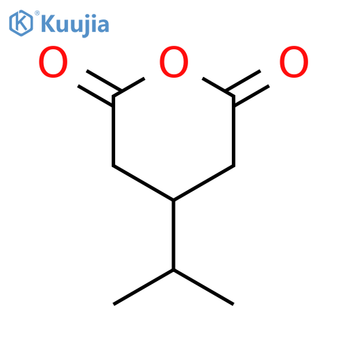 4-(propan-2-yl)oxane-2,6-dione structure