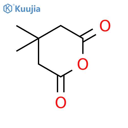 3,3-Dimethylglutaric anhydride structure