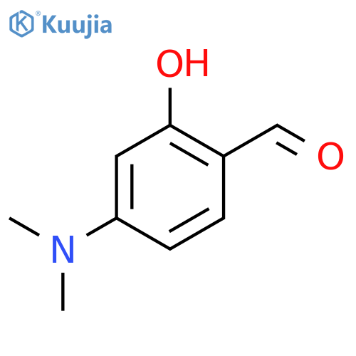 4-(Dimethylamino)-2-hydroxybenzaldehyde structure