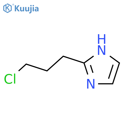 2-(3-chloropropyl)-1H-imidazole structure
