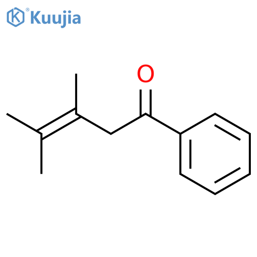 3-PENTEN-1-ONE, 3,4-DIMETHYL-1-PHENYL- structure